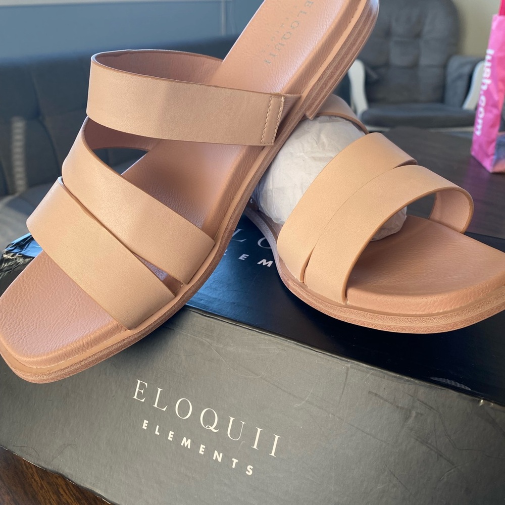 New Eloquii Elements Blush Sandals